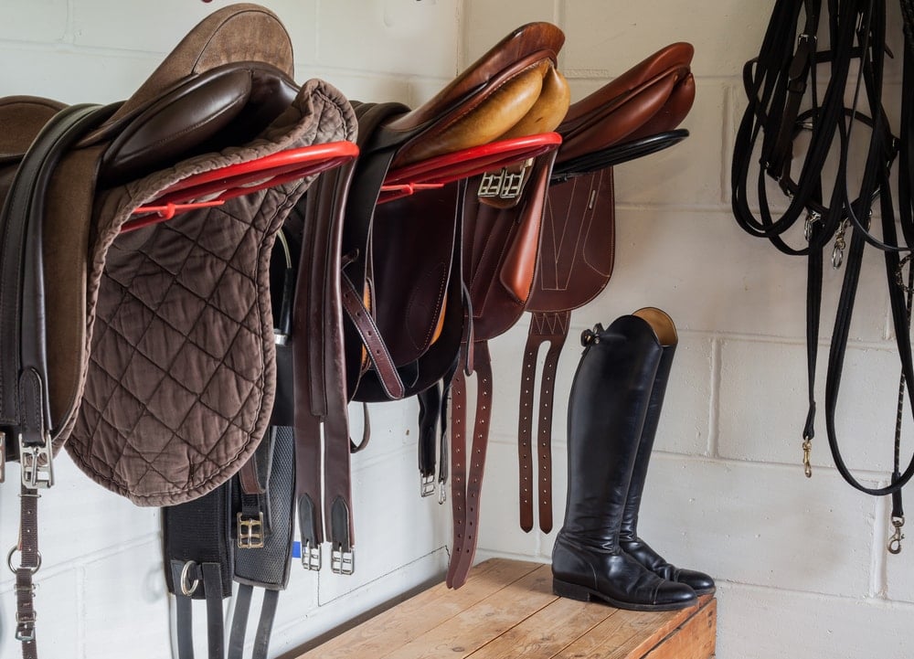 horse saddles